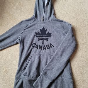 Grey Adidas Canada hoodie